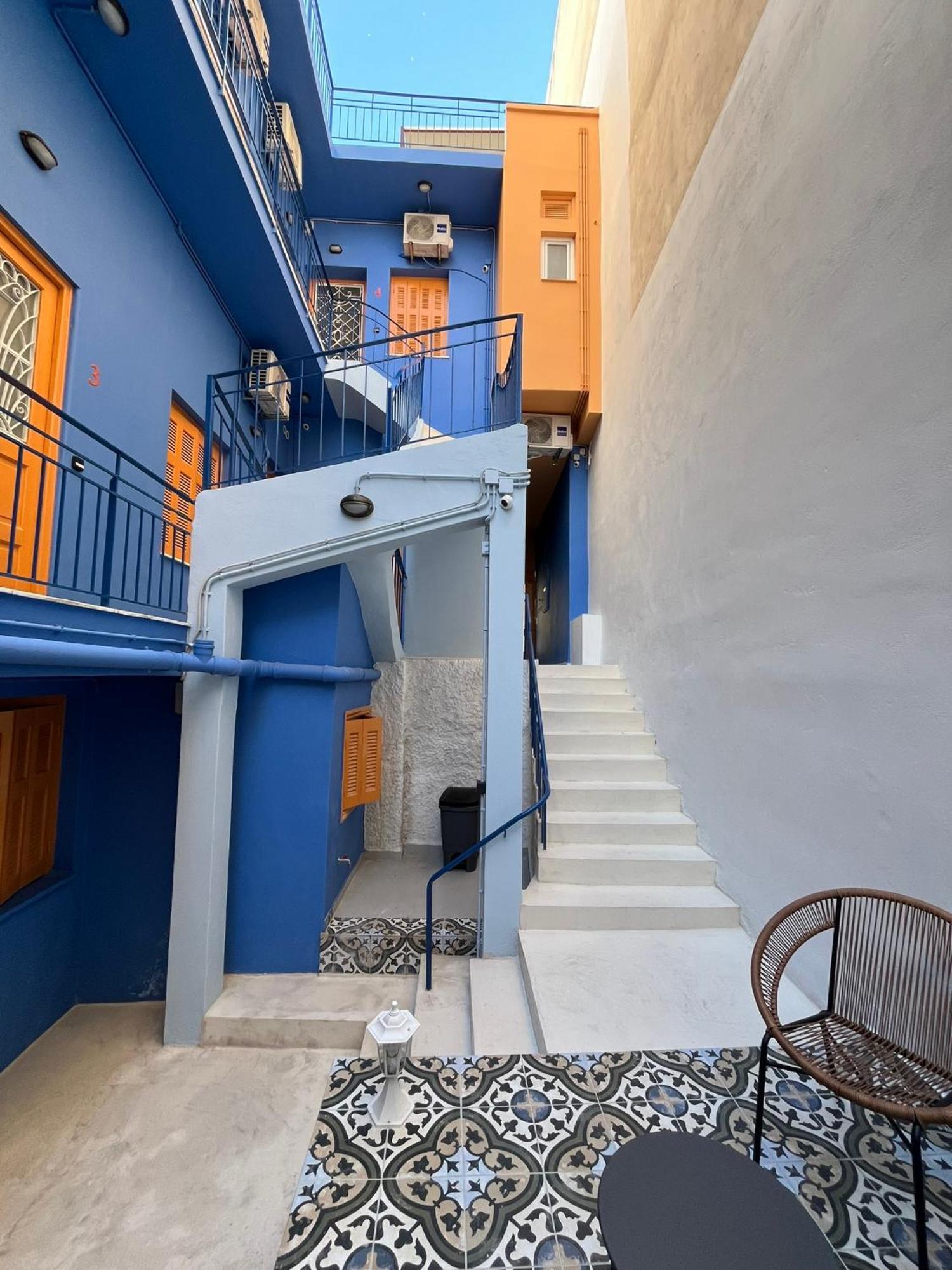 Aparthotel The Blue House Atény Exteriér fotografie